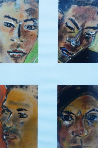 Faces in  Bali